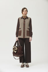 Chaleco Moglio jacquard punto bicolor